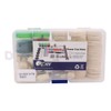 76 Pieces Wool Felt Polishing Pad Dremel Polishing Set Rotating