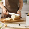 HOME PALETTE Large Bread Box for Kitchen Countertop Corner Breadbox