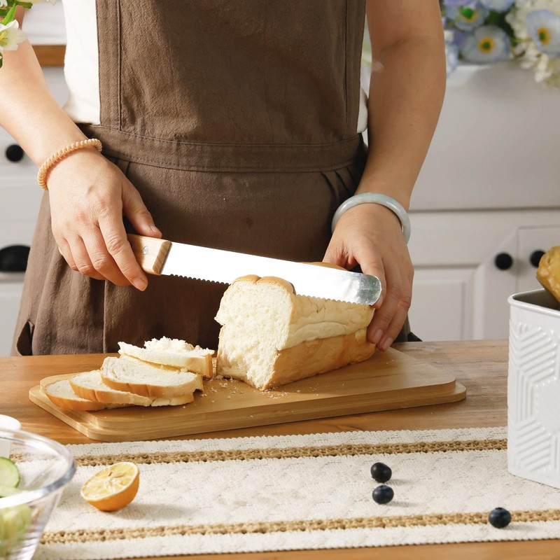 HOME PALETTE Large Bread Box for Kitchen Countertop Corner Breadbox