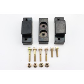 PB Hood Bumper Set With Bolts Compatible For HMMWV HUMVEE Replaces factory # 12338896 12338888