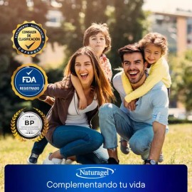 Naturagel Complejo B Con Omega 3 700 Mg 30 Capsulas Sfn                                                                                               