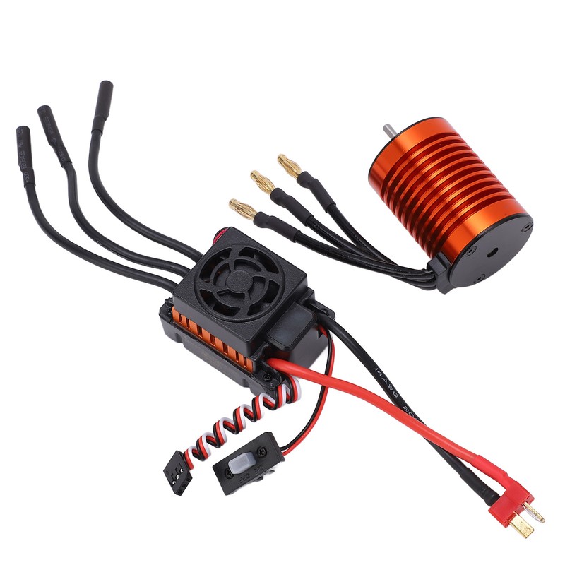 F540 4370KV RC Brushless Motor 60A ESC Waterproof T Plug