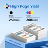SANCTink LC501 Ink Cartridge 4 Pack Replacement for Brother LC501