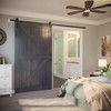 SMARTSTANDARD 9ft Barn Door Hardware kit, Barn Door Track, Sliding