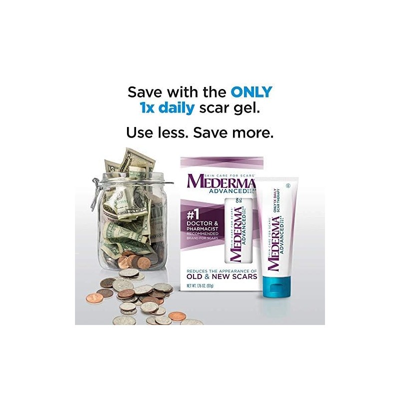 Mederma - Cuidado de la piel para cicatrices, 50 g