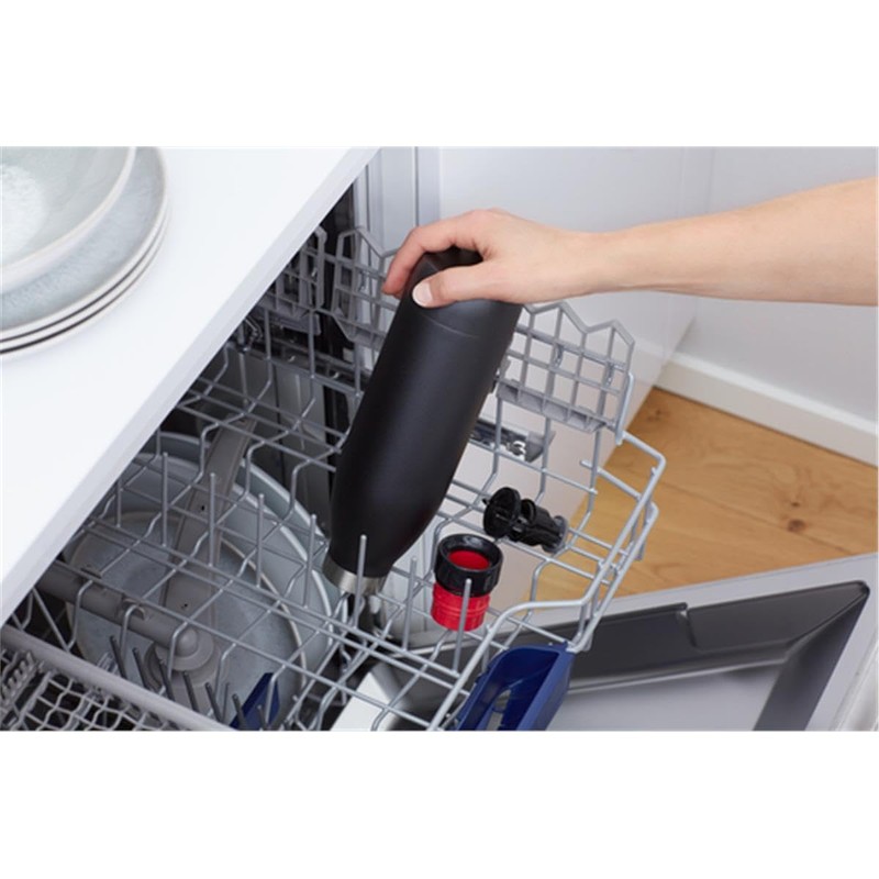 Tefal N3110910 Bluedrop Thermoflasche, 0.7 L, schwarz