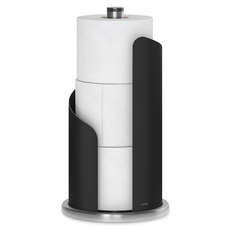 Stardis Kitchen Roll Holder, Stainless Steel/Matte Coated, Diameter: 15 cm