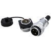 ZBLZGP Weipu WS24 3 Pin Waterproof Power Connector Solar Solder