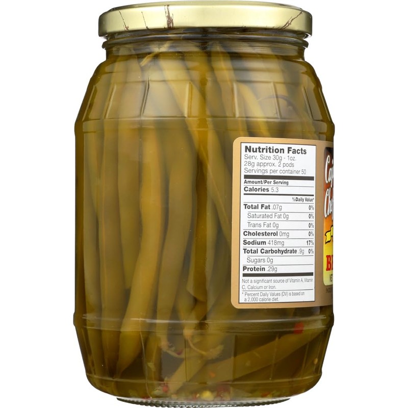 Cajun Chef Louisiana Spicy Green Beans - 32 oz (Pack