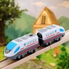 Electric Train Magnetic Track Hape Steam Train Classic Children's Toy