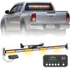 XRIDONSEN 35 inch Traffic Advisor Light Bar 48 LED Strobe