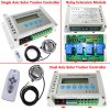 SZMWKJ Single/Dual Axis Electronic Solar Tracker LCD Controller +Relay Extension