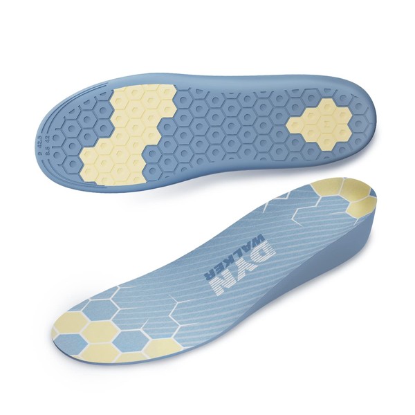 DynWalker Up Secret Insole, Shock Absorption, U-Shaped Heel Height, Longer