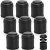 Lawei 9 Pack Tea Tin Canister with Airtight Double Lids,