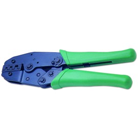 Laser 1913 Ratchet Crimping Pliers - Non-Insulated Terminals,Green,blue
