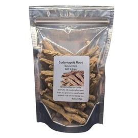 Codonopsis Root - Dang Shen Dried Radix Codonopsis 100% from Nature (2 oz)
