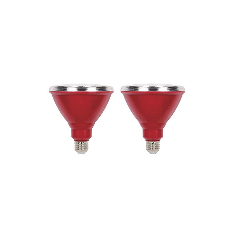 Westinghouse 0314700 11W PAR38 LED Outdoor Bulb, Flood Red E26