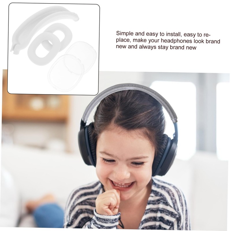 TEHAUX 1 Set Headphone Ear Cushion Replacement for Lightweight Ear