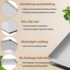 Upgraded 30" x 28"×2.5" Stainless Steel Washing Machine Drip Pan,Heavy