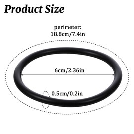 Ymapinc 2pcs Black and White Rubber Bracelets for Men - Mens Silicone Bracelet Hiphop Sport Wristband - Custom Rubber Wrist Bands