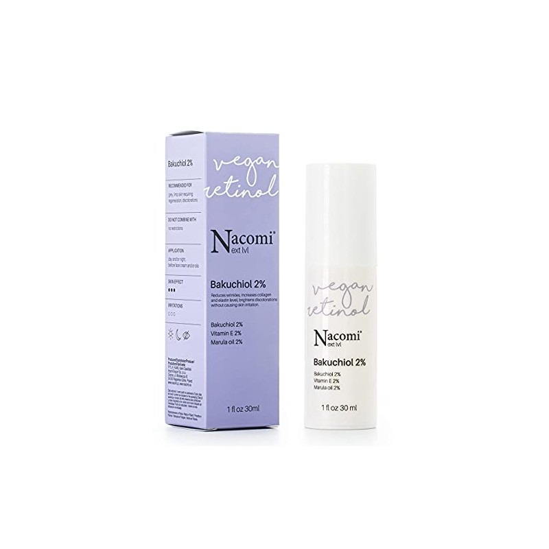 NACOMI Next Level Vegan Retinol Bakuchiol 2% 30 ml