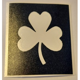 10 x Shamrock Stencils for Glitter Tattoos/Many Other uses Ireland Irish