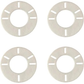 Irnyso Replacement Oil Burner Flange Gasket 40287 3 and 4 Bolts Fits Beckett 、Wayne 、Carlin EZ1, 2 or 3 1/8" Ducane（4pack）