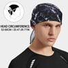 GXCROR 3 Pack Cooling Do Rags Sports Bandanas Cap Skull