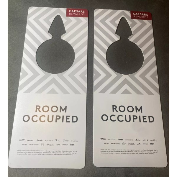 TWO Caesars Casino Palace Resort & Casino 10" x 4"