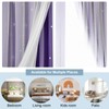 Azurehop Double Layer Star Rainbow Curtains, Kids Nursery Blackout Princess