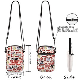 Horror Movie Makeup Bag Sci Fi Movie Gift Scary Movie Gift for Horror Movie Lovers, Rocky Era Cr Eu, Cosmetic bag with print