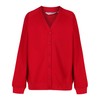 Trutex Unisex Sweatshirt Cardigan for School Uniform, Long Sleeve, Button