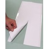 8" Brodart Fold-On Archival, Super Clear Book Jacket Covers -