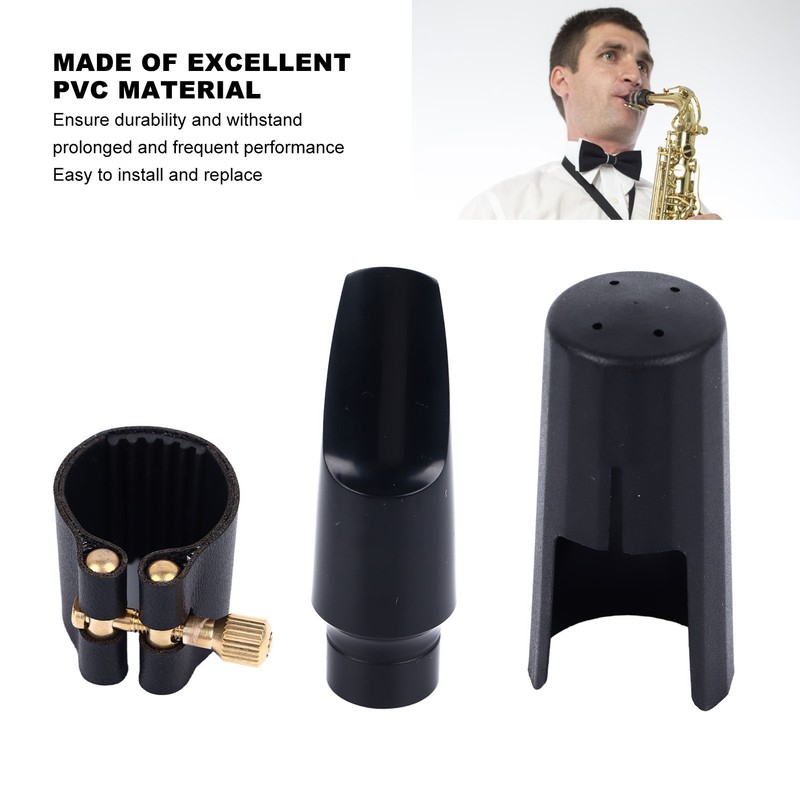 Alto Saxophone Mouthpiece Kit Professional Mouthpiece Cap Ligature Set Alto