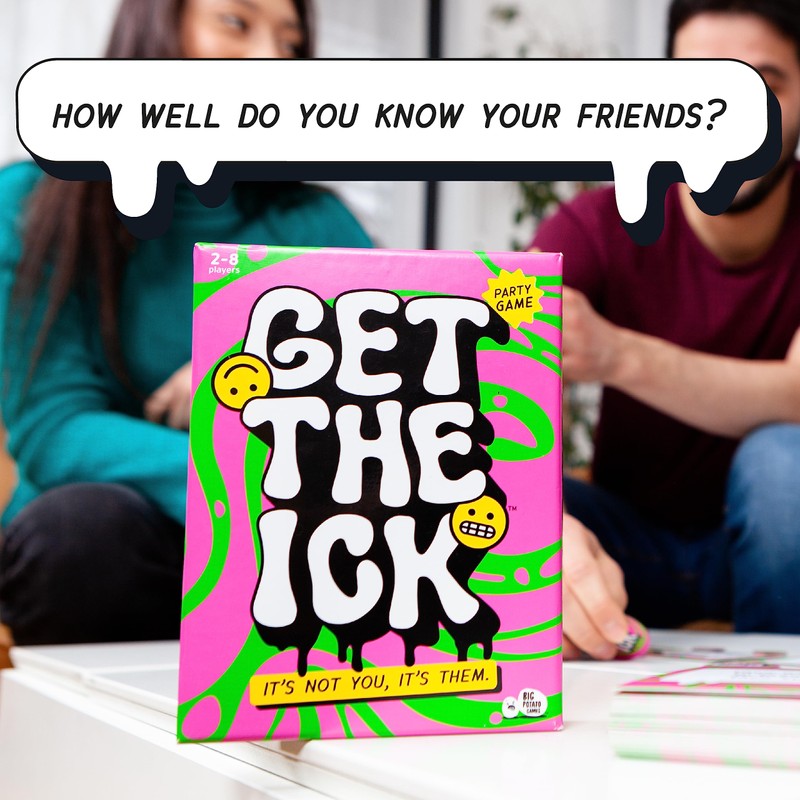 Big Potato Get the Ick: A Cringe-Inducing Party Game for