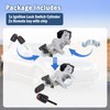 Ignition Switch Lock Cylinder Assembly with 2 Chip Remote Keys