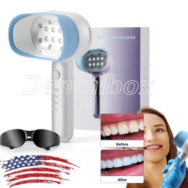 AZDENT Dental LED Cold Light 4 Color Desk Tooth Whitening Machine Bleaching Device