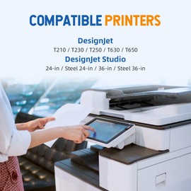 Skydo 712XL 712 Ink Cartridge Remanufactured Combo 4 Pack Replacement for HP 712XL 712 712 XL Ink Cartridge to Use for DesignJet T650 T250 T230 T630 T210 Studio Plotter Printer (BK/C/M/Y, 4 Pack)