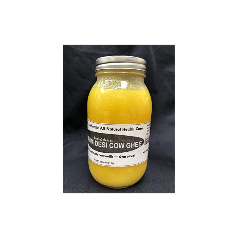 32oz/ 2Lb PREMIUM Organic Cow Ghee Grass-Fed Clarified Butter Non-GMO