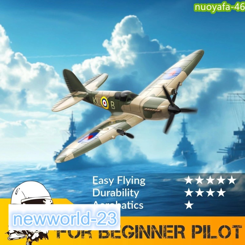 Volantex 2.4G Volantex WWII Spitfire 3CH RC Plane Remote Control