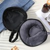 DOPENSPI Travel Neck Pillow Bag, Compact Neck Carrying Bag Pillow