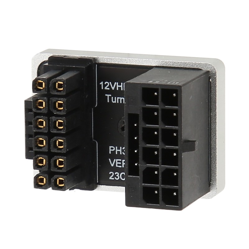 ATX 16Pin Male to 16pin Female 180 Degree Angled Adapter