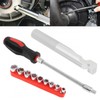 Windance Clutch Removal Wrench Tool Kit, 5mm-13mm Reversible Socket Clutch