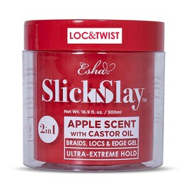 Slick N Slay 2-IN-1 Braid & Edge Gel - APPLE & CASTOR OIL - Size: 30ML