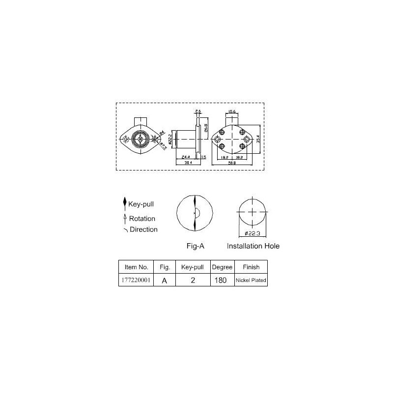 FJM Security Products FJM-3777-KA FJM Security MEI-3777-KA Diamond Back Deadbolt