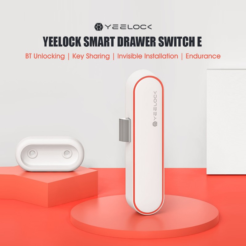 YEELOCK Smart Drawer Lock E Keyless Lock BT APP Management