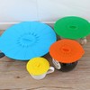 5Pcs/Set Food Grade Silicone Microwave Oven Bowl Cover Lid for