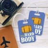 LT020 Check Out My Hard Body Novelty Funny Unique Designer