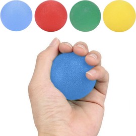 Physioworx Stress Balls for Adults - also Proven Grip Strengthener for Hand Therapy and Improving Hand Grip - NHS Prescibed Finger Strengthener used for Arthritis, Brain Injuries and Stroke