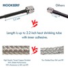 MOOKEERF PL259 UHF Cable 12ft, CB Coax Cable RG58 CB